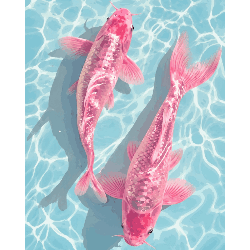 Shiny Scales | Paint by Numbers