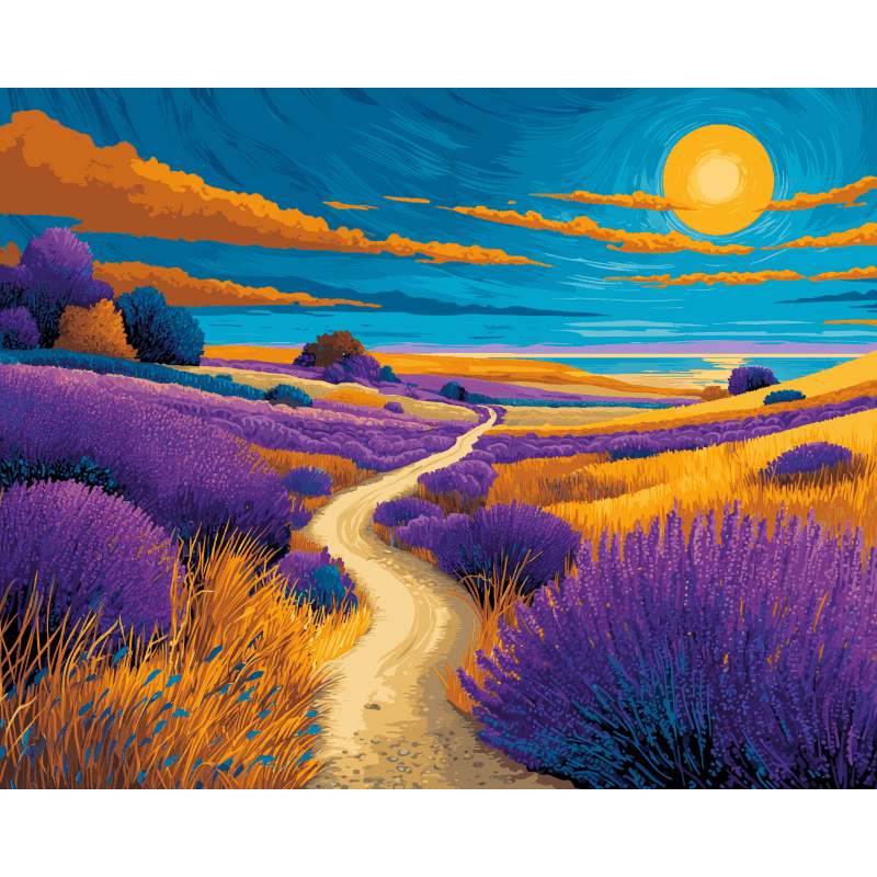 Bright Veluwe | Paint by Numbers