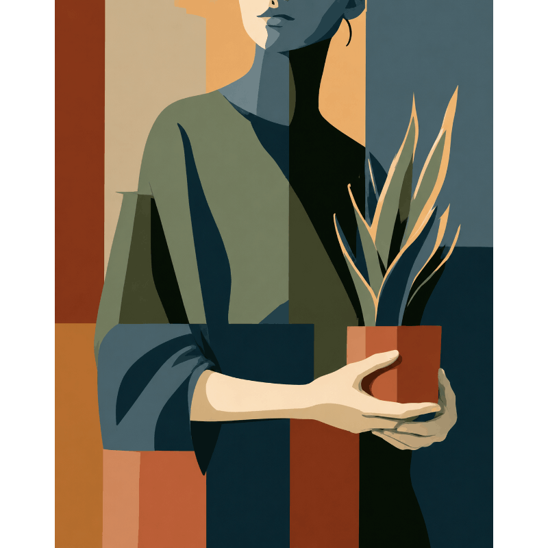 Botanical Balance | Paint by Numbers