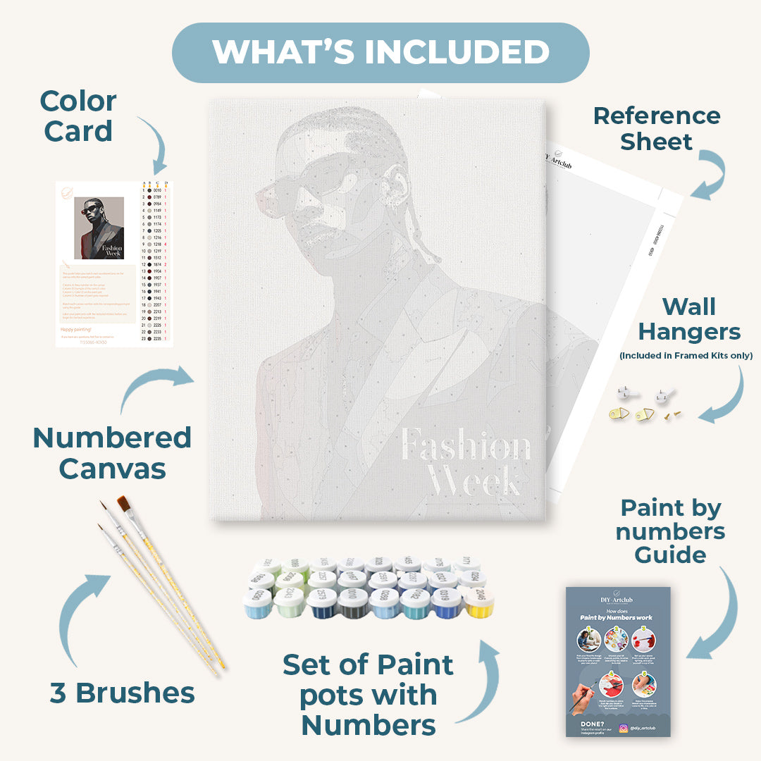 Fashion Week | Paint by Numbers