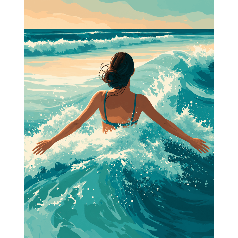 Exploring Waves | Paint by Numbers