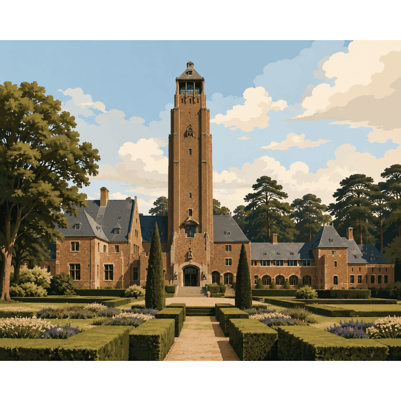 De Hoge Veluwe | Paint by Numbers
