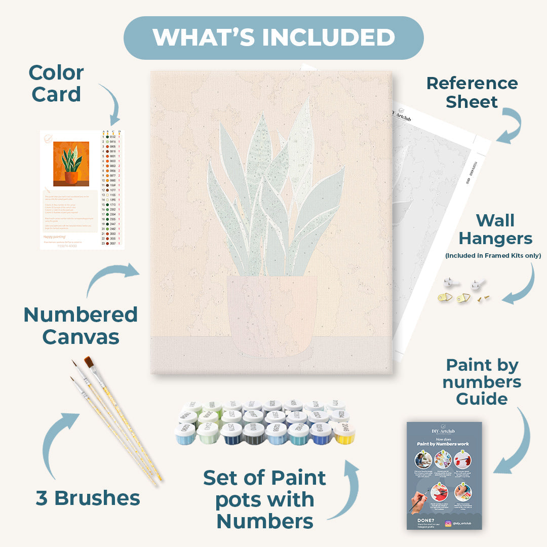 Emerald Flame | Paint by Numbers
