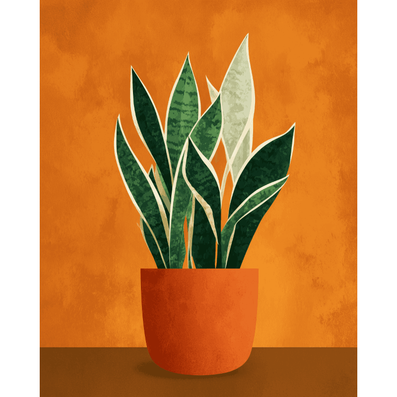 Emerald Flame | Paint by Numbers