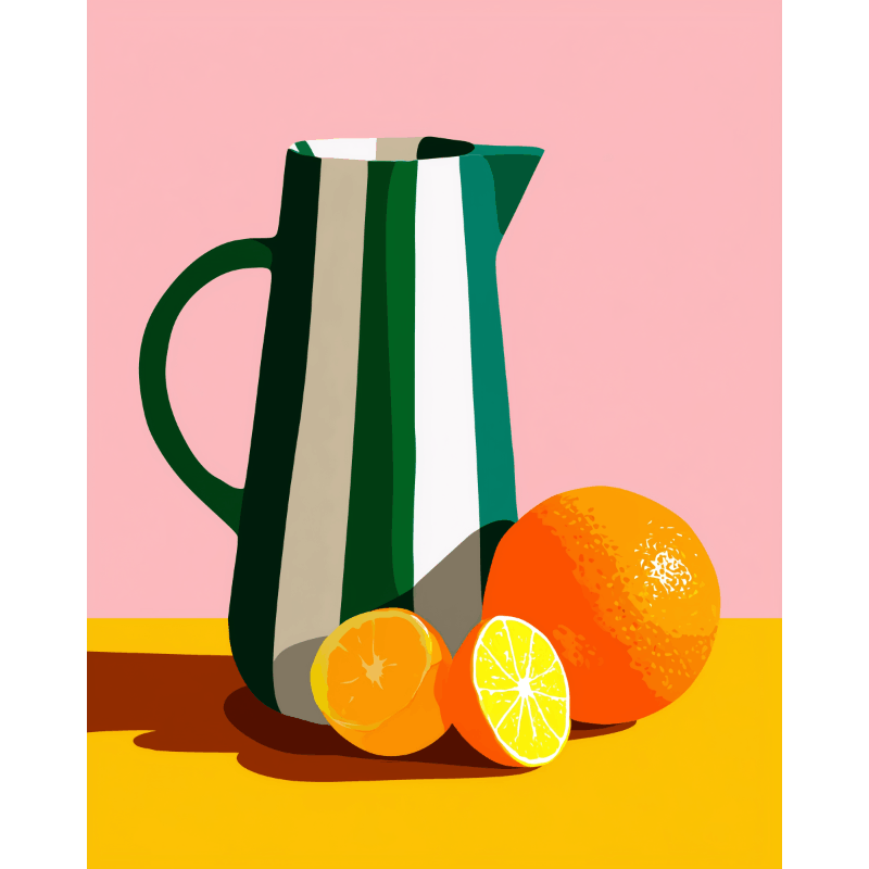 Just Squeezed | Paint by Numbers