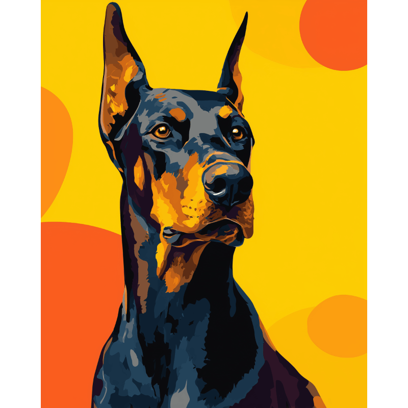 Doberman | Paint by Numbers