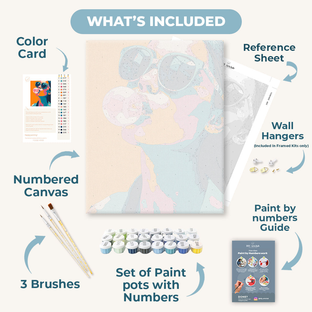 Velvet Pop | Paint by Numbers
