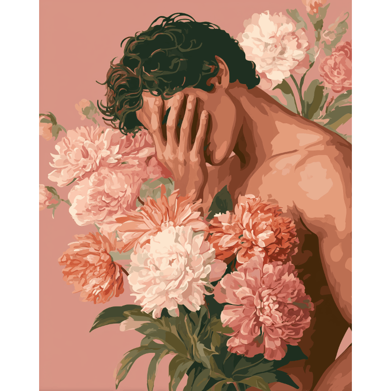 The Weight of Flowers | Paint by Numbers