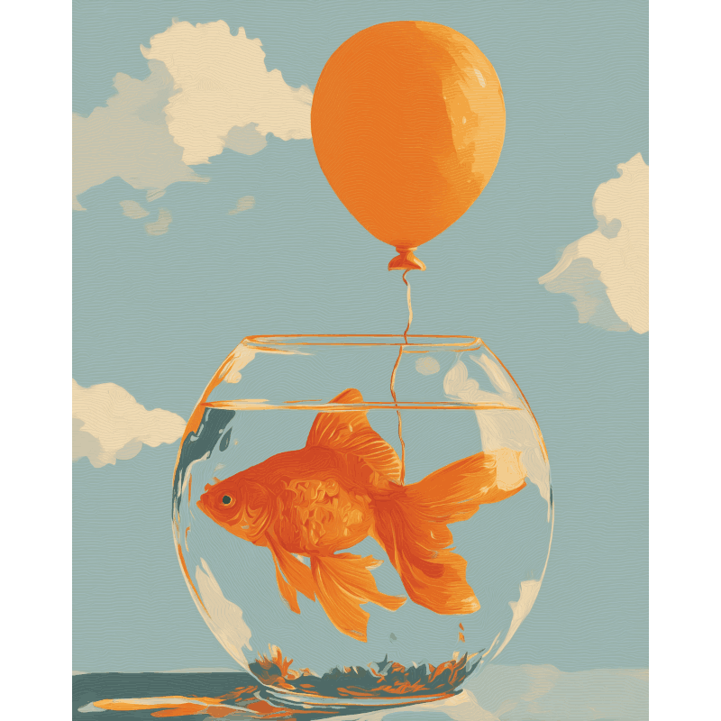 Floating Dreams | Paint by Numbers
