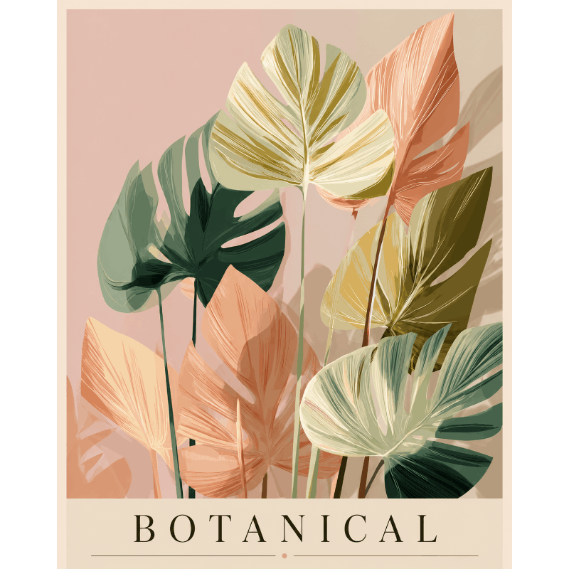 Botanical | Paint by Numbers