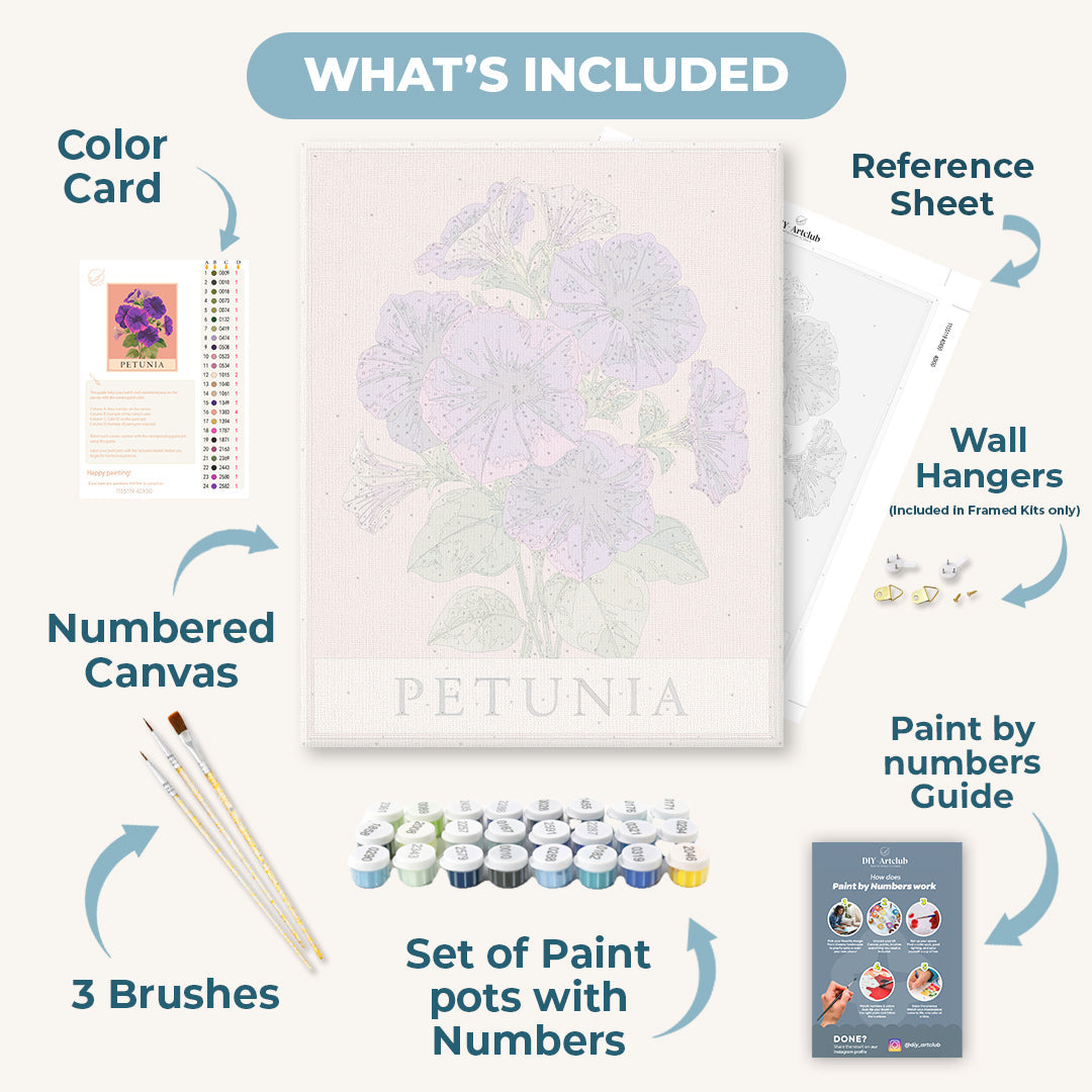 Petunia | Paint by Numbers