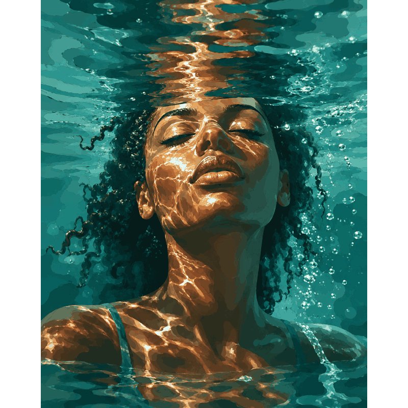Liquid Light | Paint by Numbers