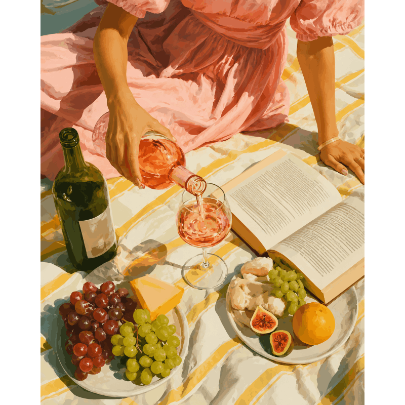 Picnic Reverie | Paint by Numbers