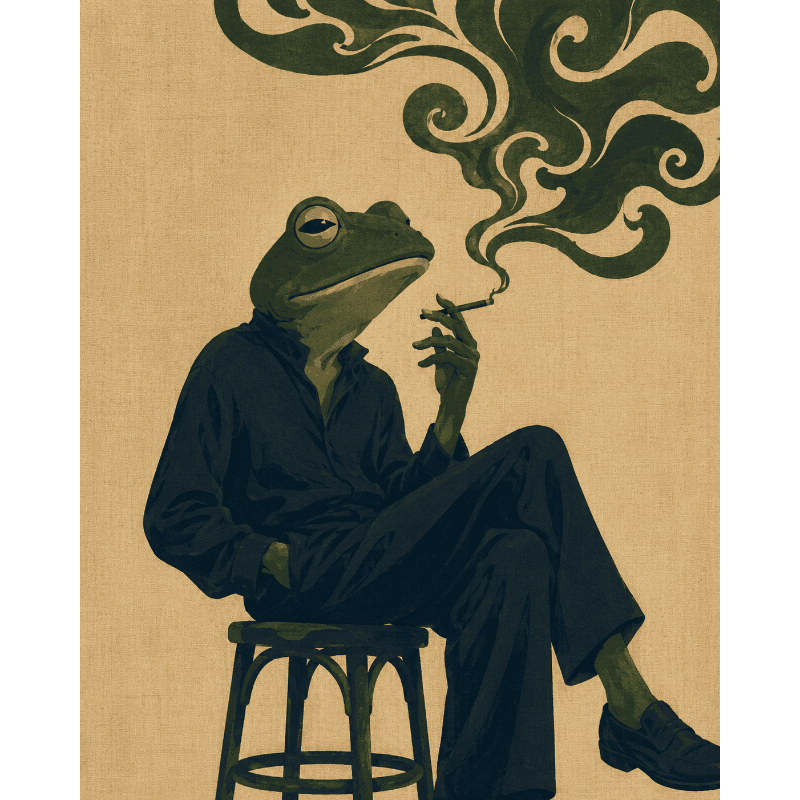 Mr. Frog | Paint by Numbers