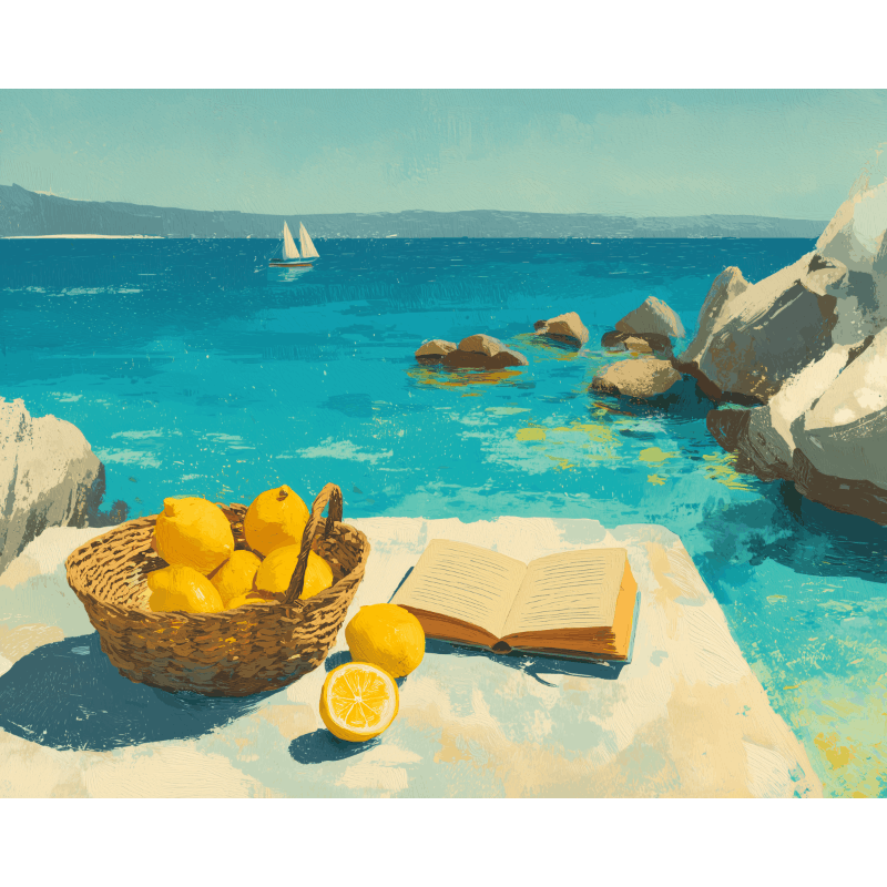 Mediterranean Set | Paint by Numbers