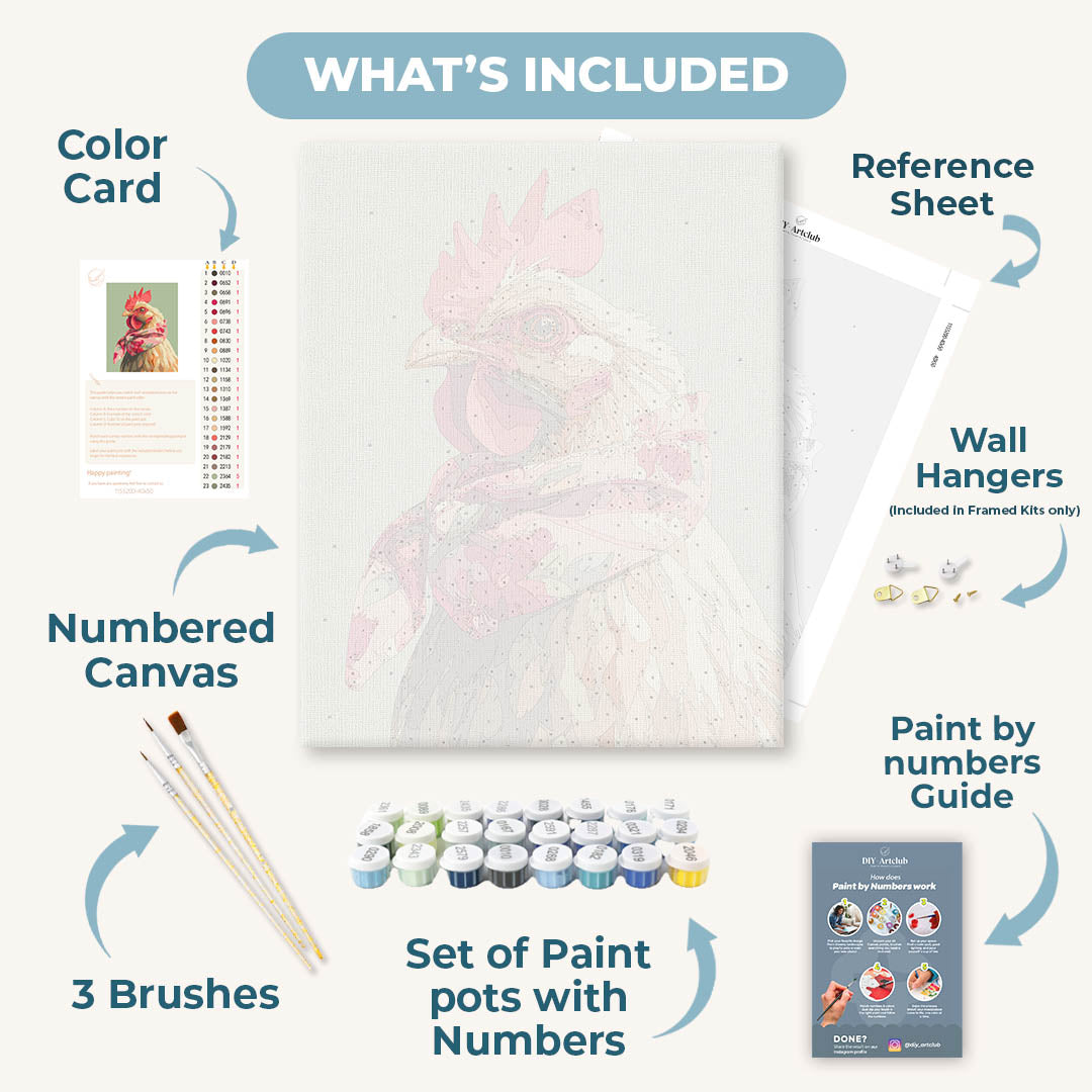 Farmhouse Chic | Paint by Numbers