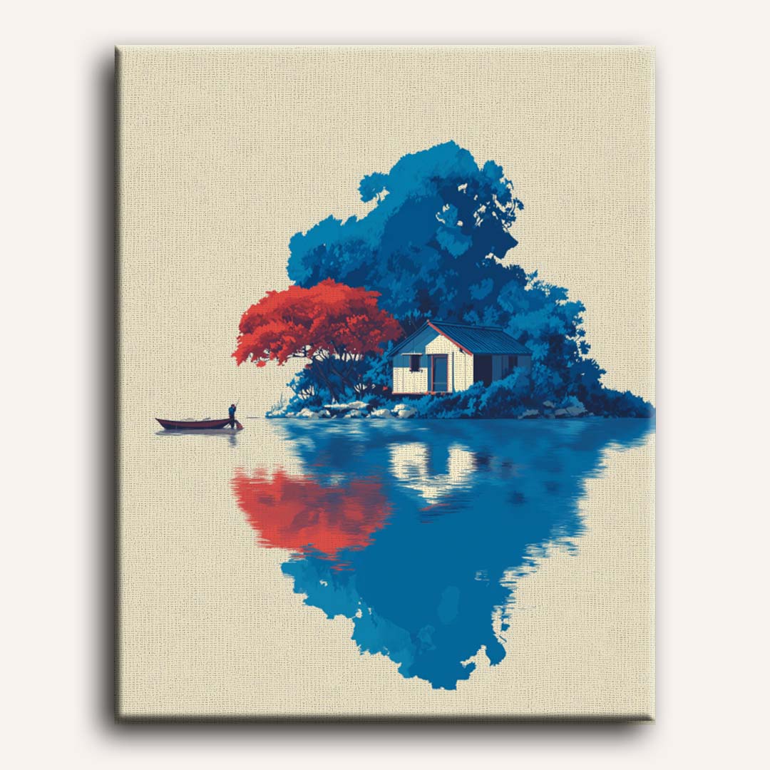 Lake Escape | Paint by Numbers