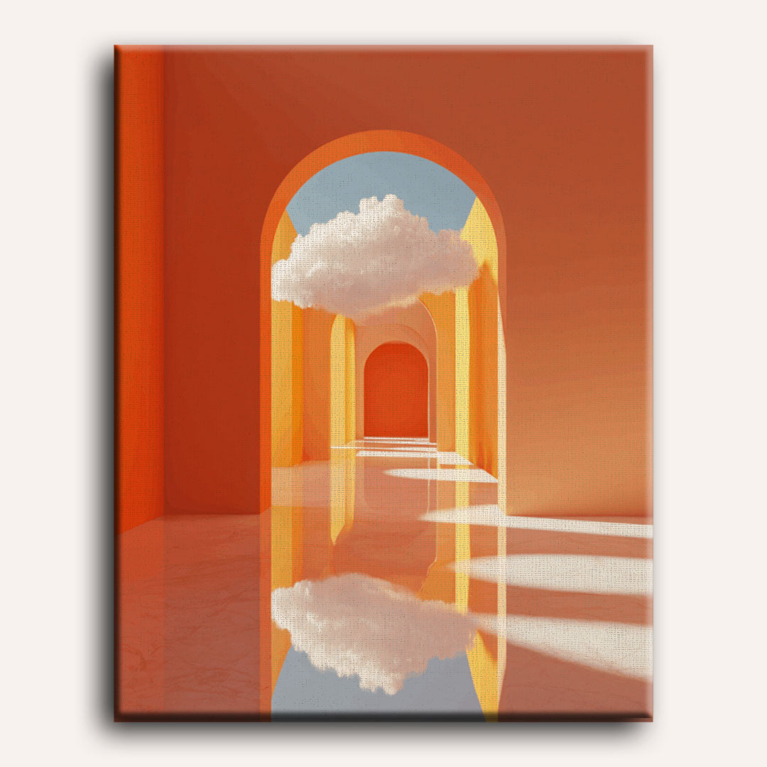 Palace of Clouds | Paint by Numbers