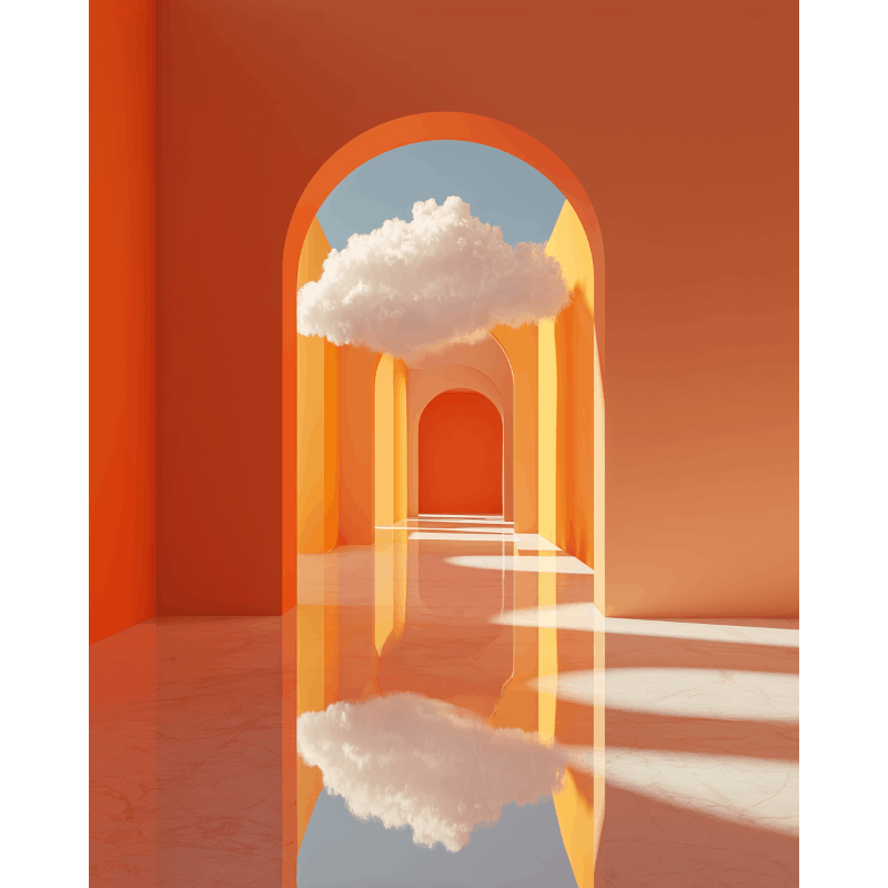 Palace of Clouds | Paint by Numbers