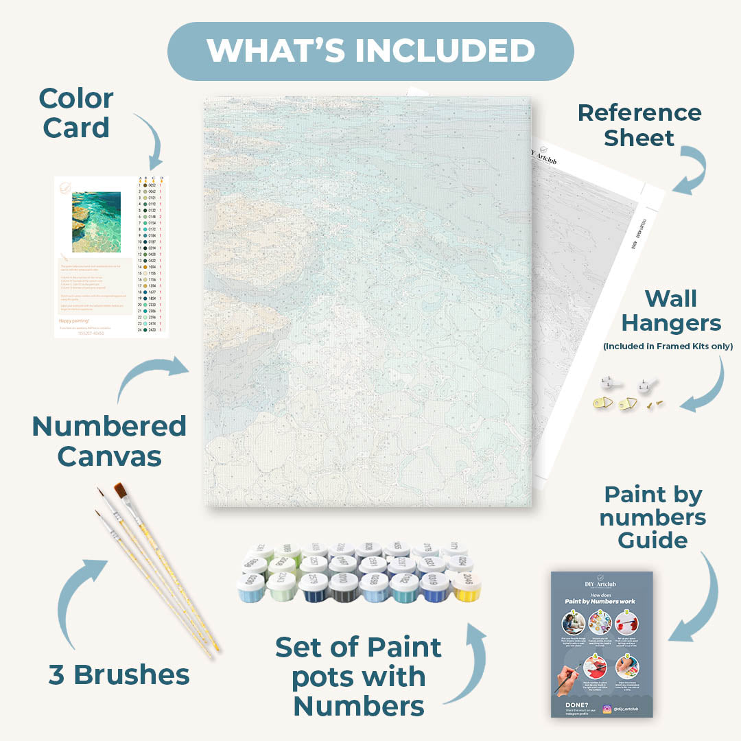 Transparent Waters | Paint by Numbers