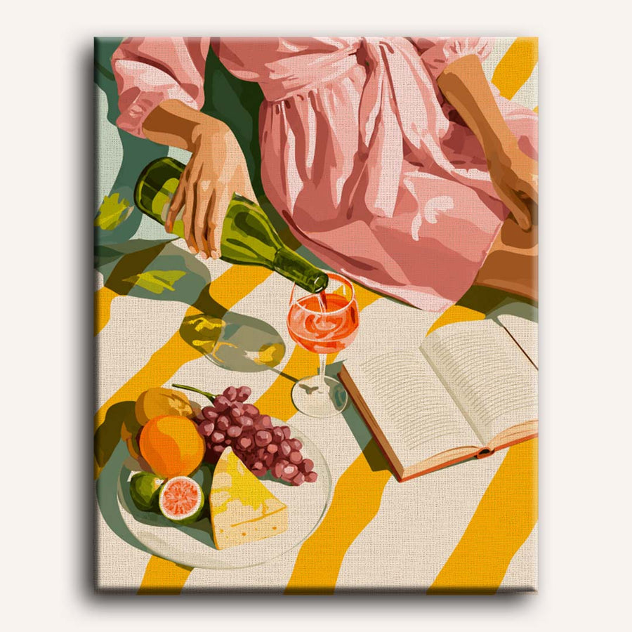 Book Club Picnic | Paint by Numbers