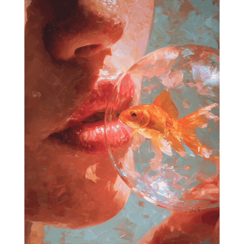 Magic Kiss | Paint by Numbers