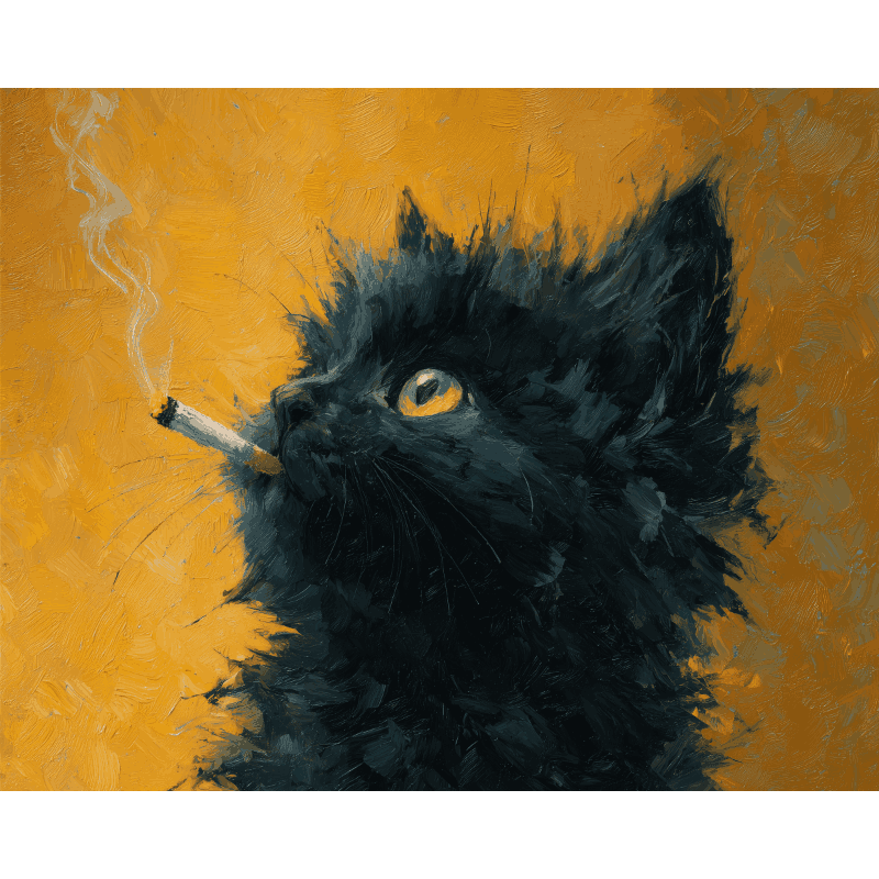 Tiny Troublemaker | Paint by Numbers
