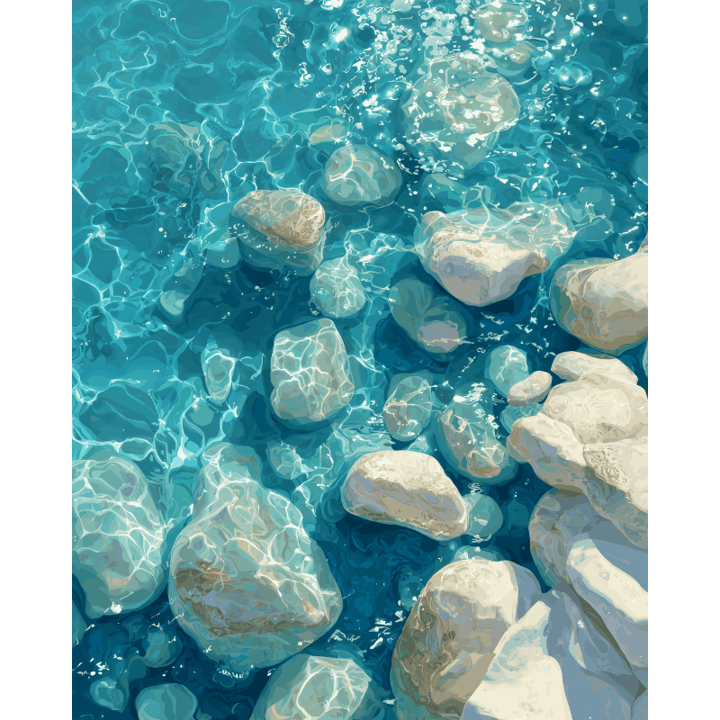 Crystal Clear | Paint by Numbers