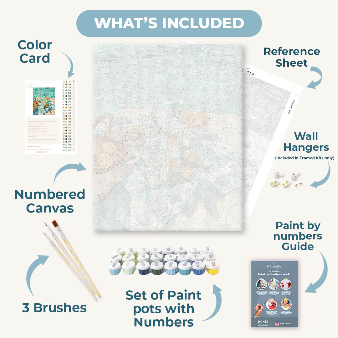 Coastal Daydreams | Paint by Numbers