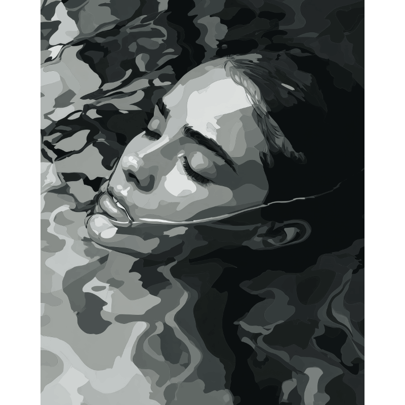 Midnight Swim | Paint by Numbers