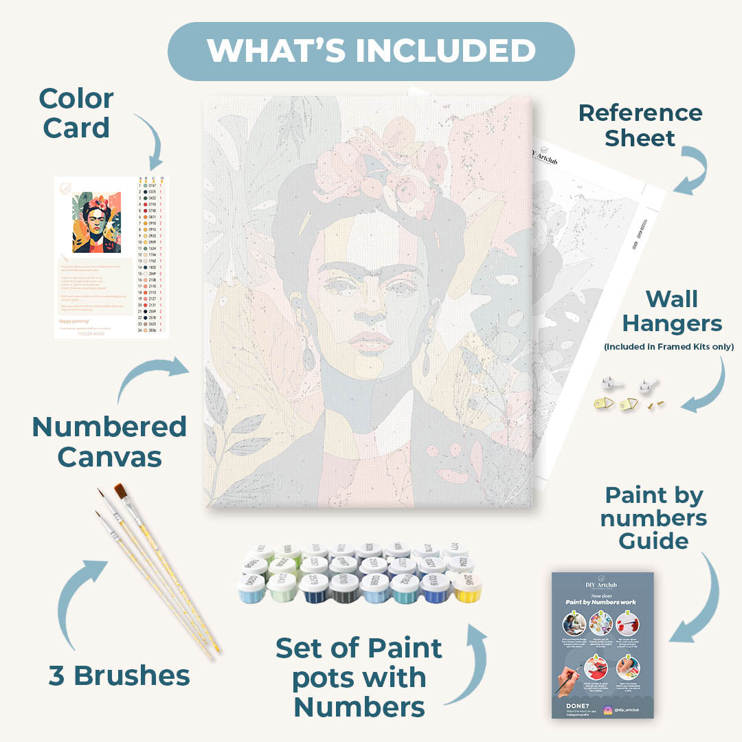 Blooming Icon | Paint by Numbers