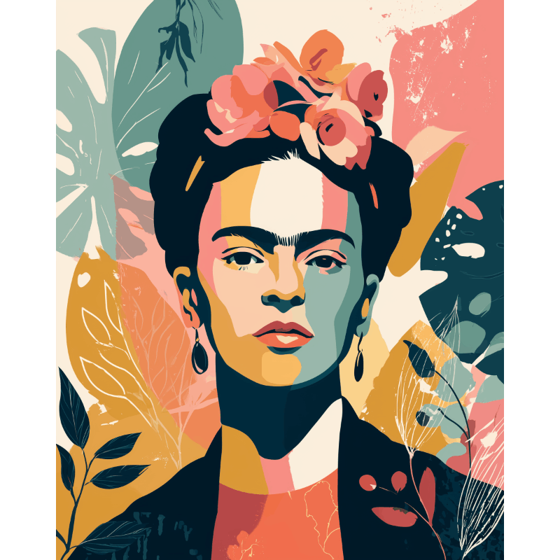 Blooming Icon | Paint by Numbers