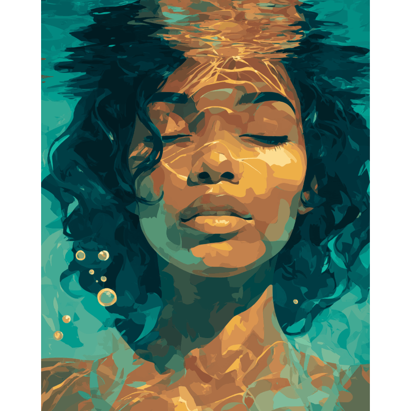 Beneath the Surface | Paint by Numbers