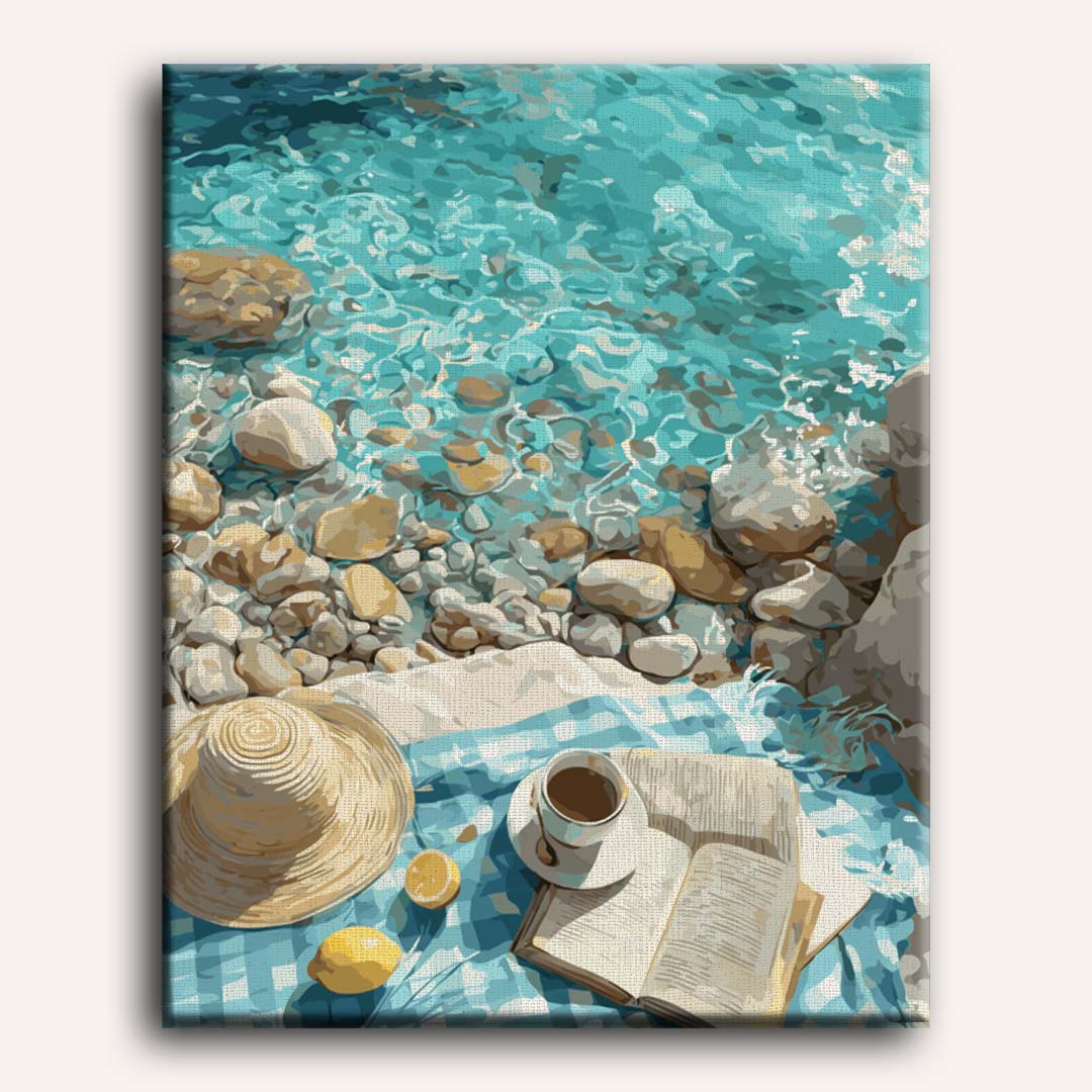 The Lemon Reader | Paint by Numbers