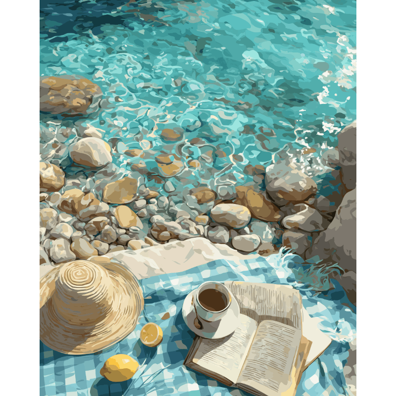 The Lemon Reader | Paint by Numbers