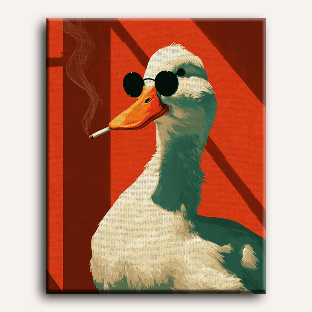 Smoking Goose | Paint by Numbers