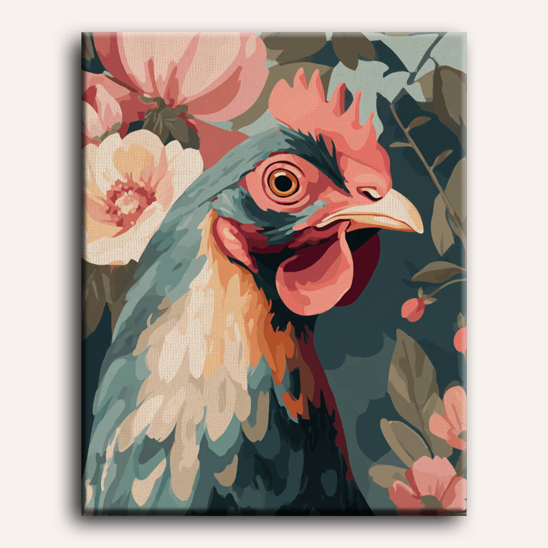 Feathers & Flowers | Paint by Numbers