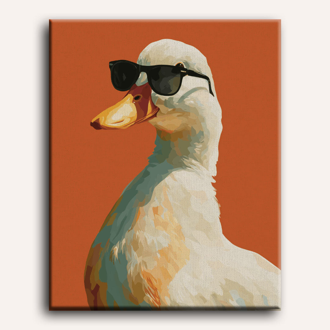 Cool Goose | Paint by Numbers