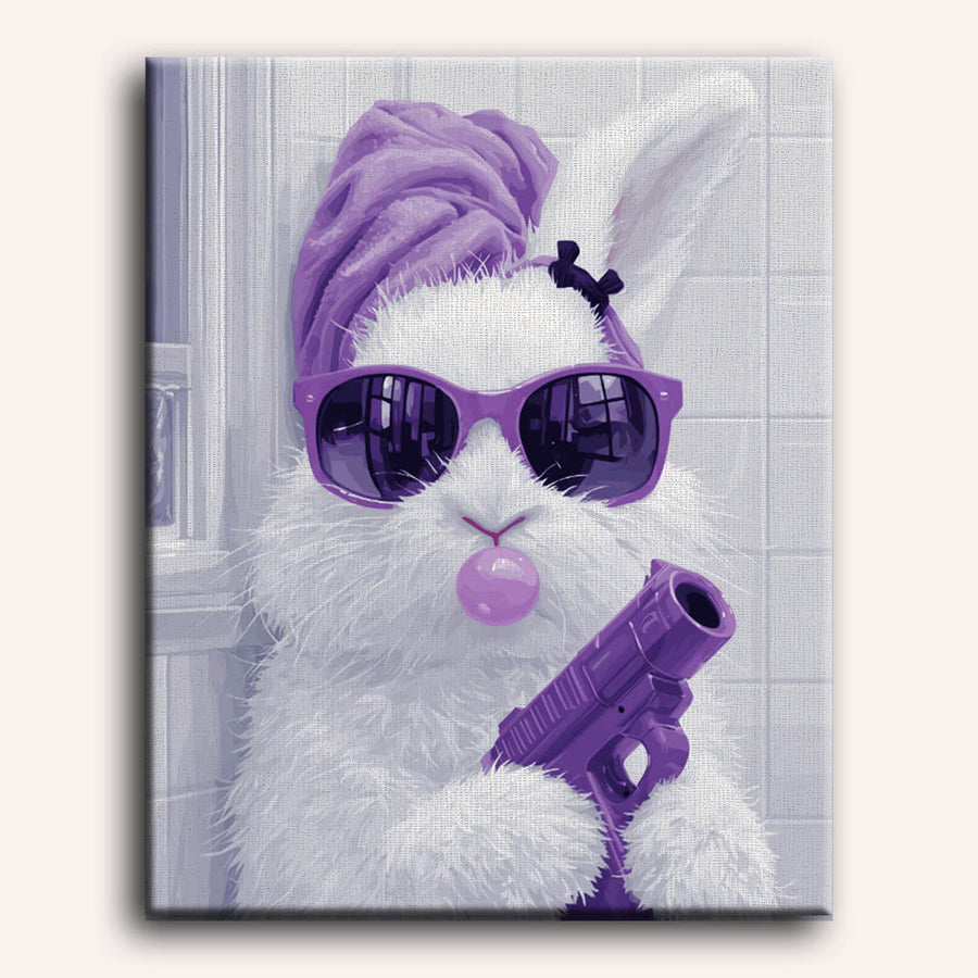 Bunny Boss | Paint by Numbers