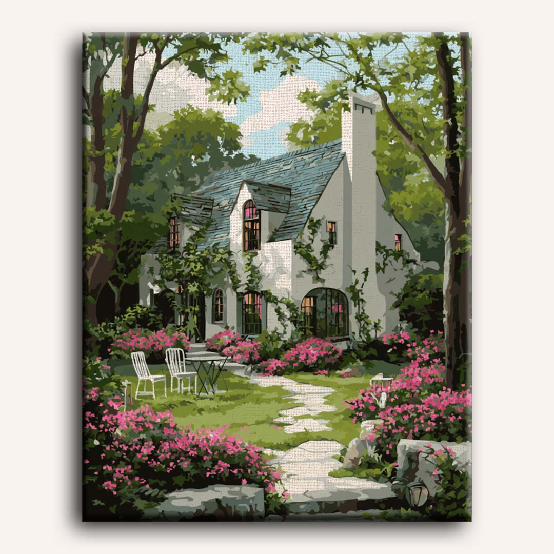 Cottage Garden | Paint by Numbers