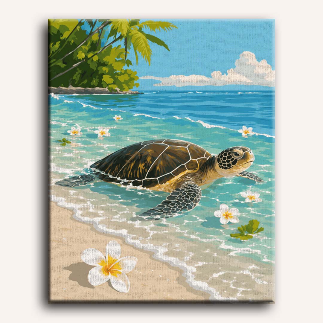 Turtle Bay | Paint by Numbers