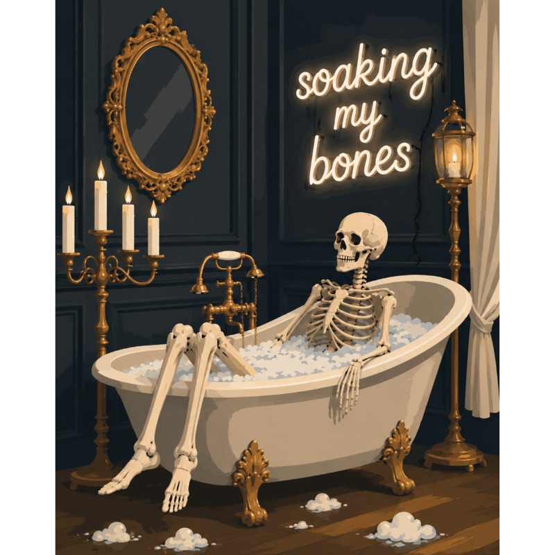 Soaking My Bones | Paint by Numbers