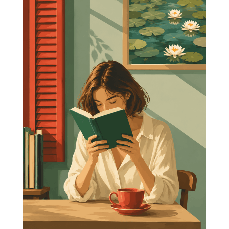 Cafe Readings | Paint by Numbers