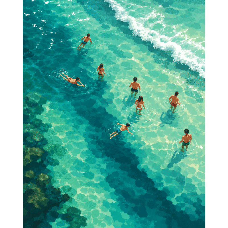 Clear Waters | Paint by Numbers