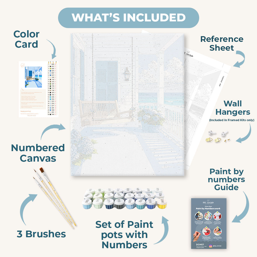 Coastal Life | Paint by Numbers