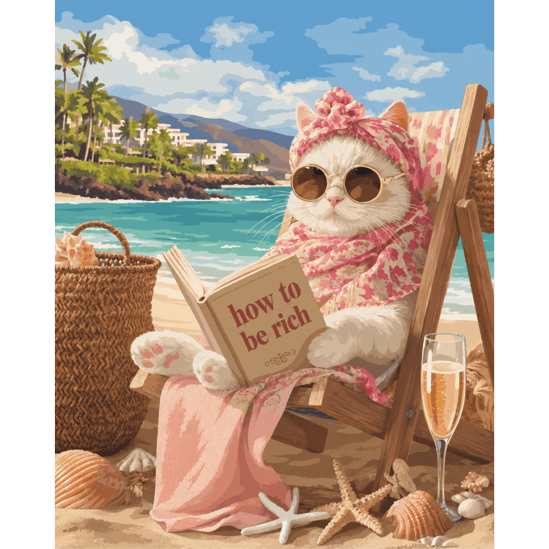 Fancy Cat | Paint by Numbers