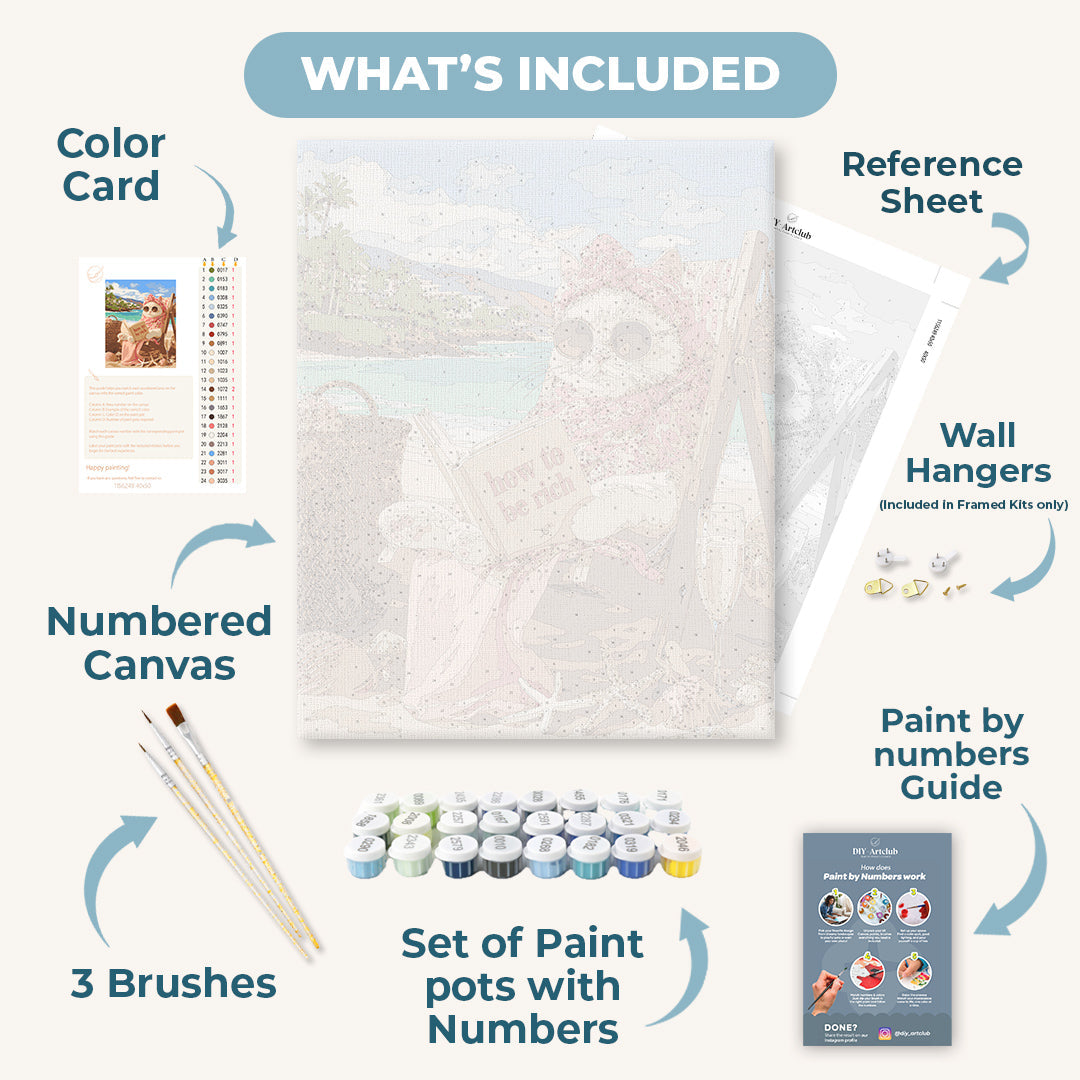 Fancy Cat | Paint by Numbers