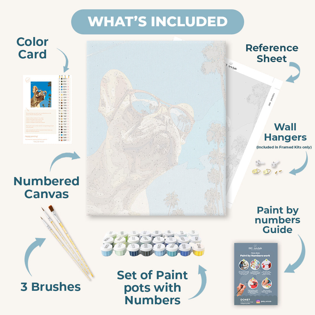 French Bulldog | Paint by Numbers