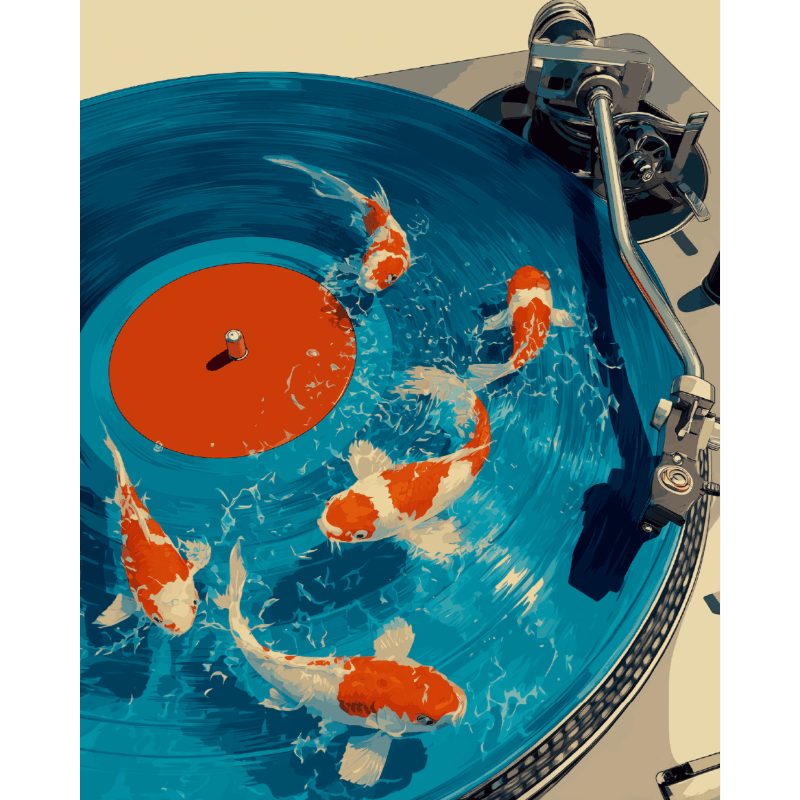 Koi Records | Paint by Numbers
