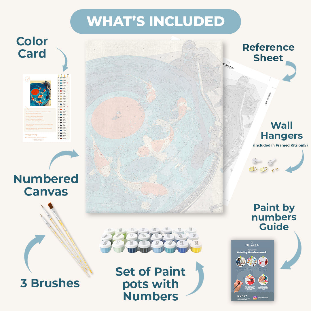Koi Records | Paint by Numbers